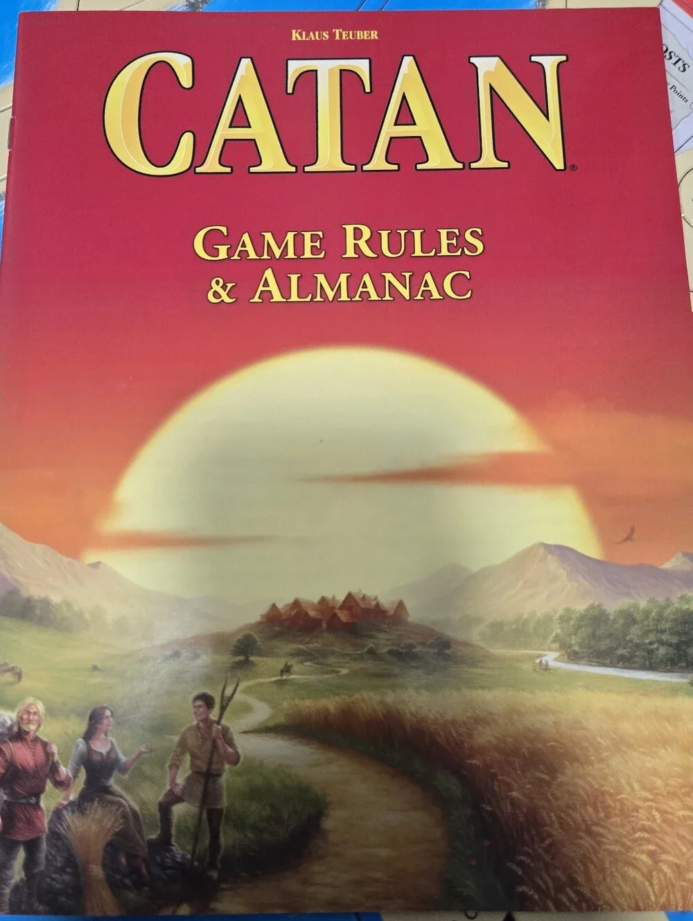 Catan Board Game Trade Build Settle